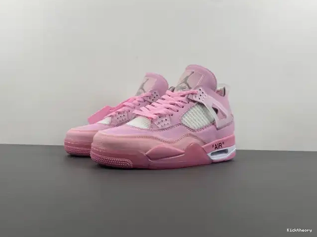 PINK X OFF-WHITE 4 JORDAN 0509